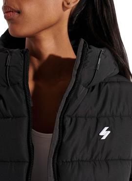 Chaqueta Superdry Spirit Sports Negra Para Mujer