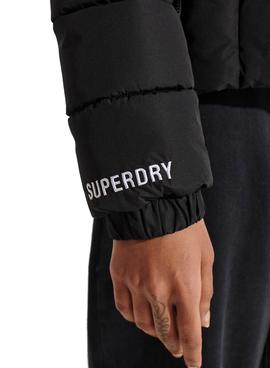 Chaqueta Superdry Spirit Sports Negra Para Mujer