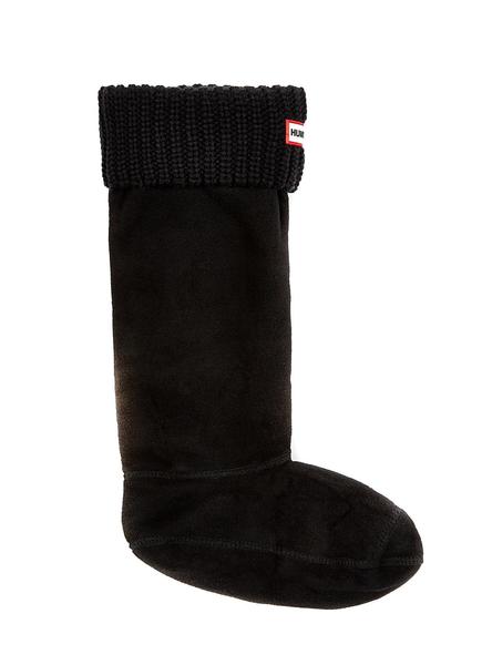 Calcetines Hunter Cardigan Negro Mujer