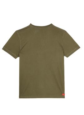 Camiseta Diesel Diegos Verde para Hombre