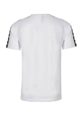 Camiseta Kappa Coen Slim Blanco para Hombre