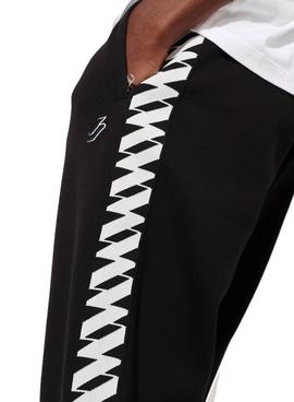 Pantalon Chandal Superdry Code Tape Negro Hombre