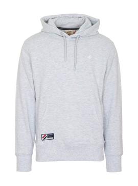 Sudadera Superdry Code Essential Gris Hombre