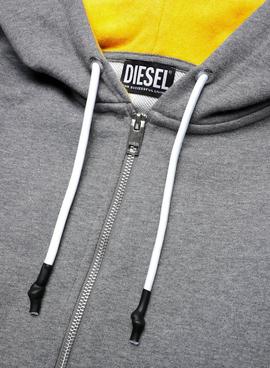 Chaqueta Diesel Brandon Gris para Hombre