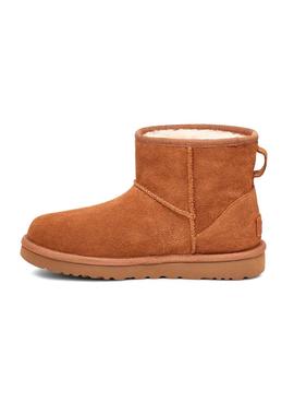 Botas Ugg Classic Mini Side Logo Camel Para Mujer