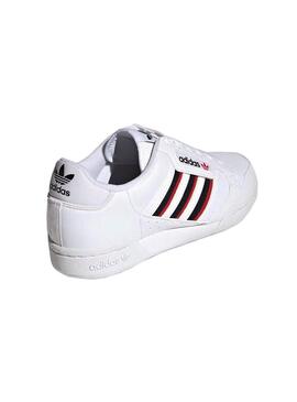 Zapatillas Adidas Continental 80 Blanco Para Kids