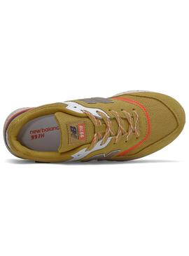 Zapatillas New Balance 977H Mostaza Para Kids