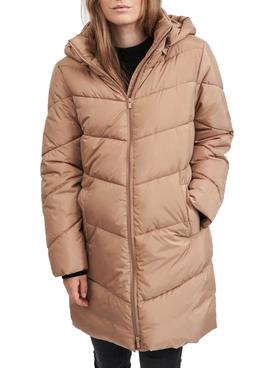 Chaqueta Vila Adaya Jacket Camel Para Mujer