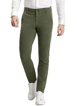 Pantalon Dockers Alpha 360 Skinny Verde Hombre