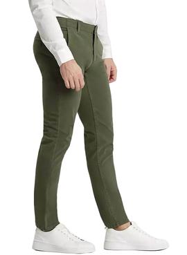 Pantalon Dockers Alpha 360 Skinny Verde Hombre