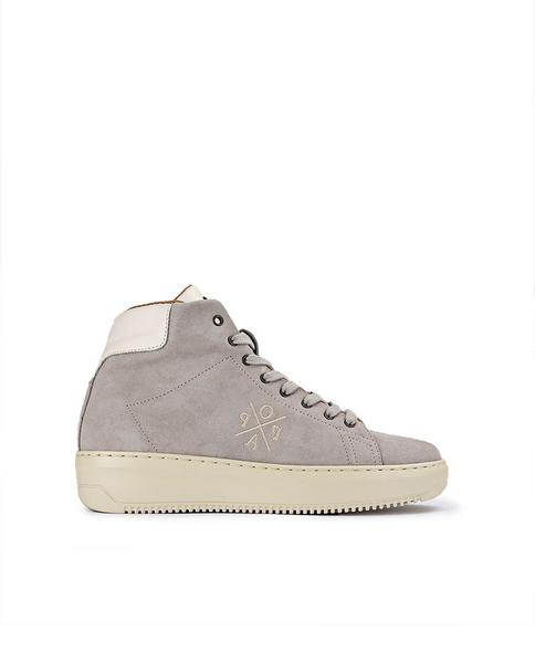 Zapatillas Abotinadas Popa Bulnes Gris Para Mujer