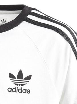 Camiseta Adidas 3Stripes Tee Blanco Niños