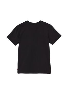 Camiseta Levis Horseneo Negro Nino