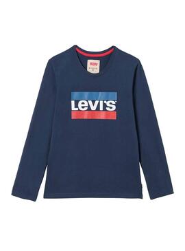 Camiseta Levis Heroel Azul Marino Niño