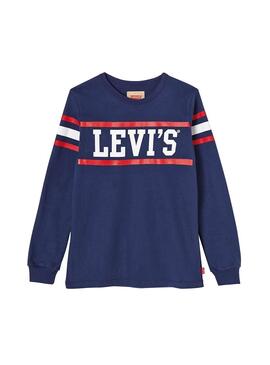 Camiseta Levis Ninettes Azul Niño