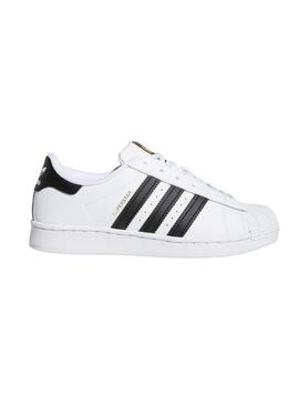 Zapatillas Adidas Superstar C Blanco Niño y Niña