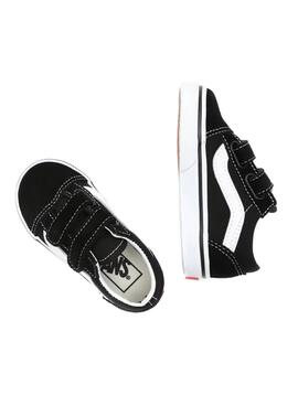 Zapatillas Vans Old Skool Velcro Negro