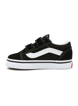 Zapatillas Vans Old Skool Velcro Negro