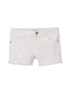 Short Levis Mardi Blanco Niña