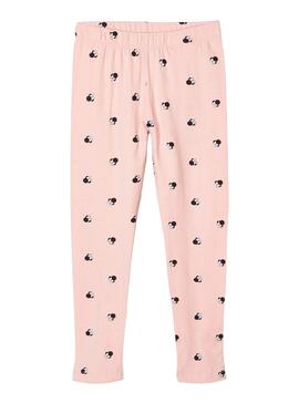 Leggings Name It Minnie Rosa para Niña 