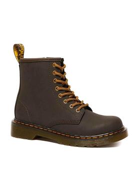 Botas Dr Martens 1460 J Marrón Para Niños