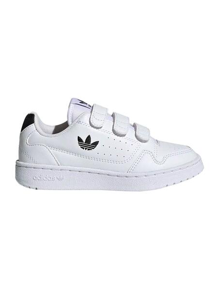 Zapatillas Adidas NY 90 Blanco Para y Niña