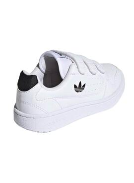 Zapatillas Adidas NY 90 Blanco Para Niño y Niña