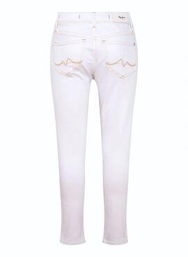 Pantalón Vaquero Pepe Jeans Pixlette Blanco Niña