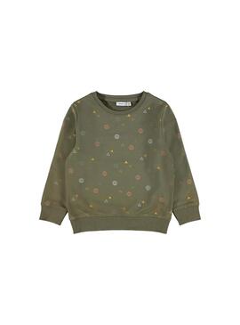 Sudadera Name It Din Verde Para Niño