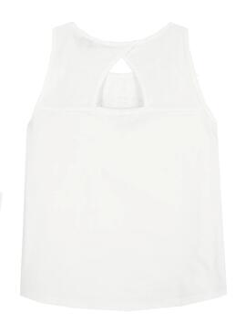 Camiseta Tommy Hilfiger Graphic Blanco Para Niña