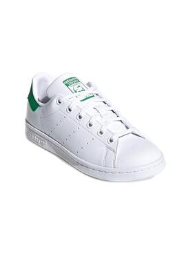 Zapatillas Adidas Stan Smith Blanco Para Niño Niña