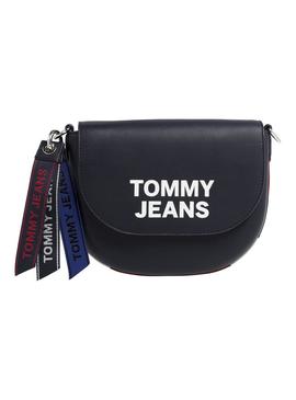 Bolso Tommy Jeans Fun Marino Para Mujer