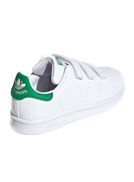 Zapatillas Adidas Stan Smith Blanco Para Niño Niña