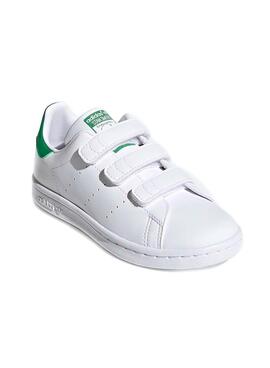 Zapatillas Adidas Stan Smith Blanco Para Niño Niña