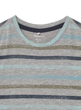 Camiseta Name It Fanti Gris Para Niño
