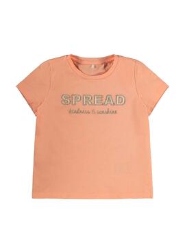 Camiseta Name It Fami Coral Para Niña
