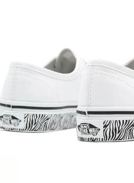 Zapatillas Vans Authentic Blanco Para Niño y Niña