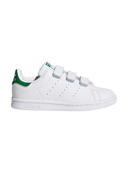 Zapatillas Adidas Smith CF Blanco Niño