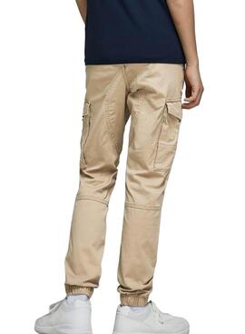 Pantalón Jack And Jones Paul Beige Para Niño