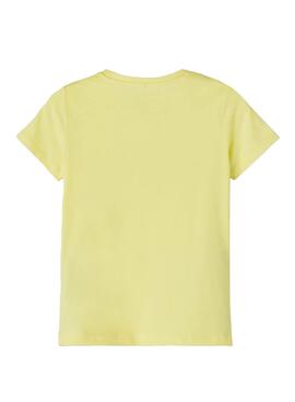 Camiseta Name It Mentos Denisa Amarillo Para Mujer