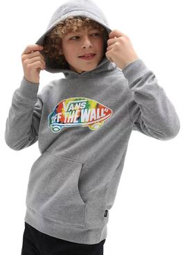 Sudadera Vans OTW Pullover Gris Para Niño