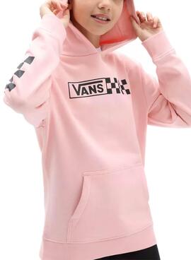 Sudadera Vans Fun Day Rosa Claro Para Niña