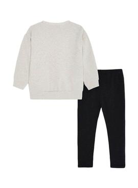 Conjunto Leggings Sudadera Mayoral Blanco Para Niña