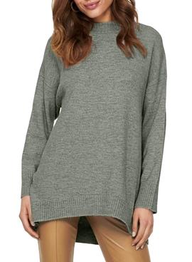 Jersey Only Silja Gris para Mujer