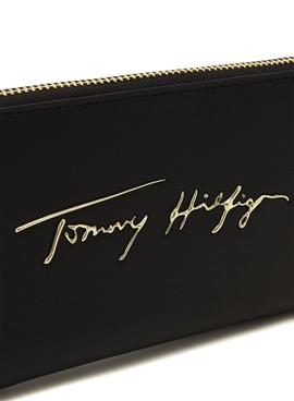 Billetera Tommy Hilfiger Iconic Negro para Mujer