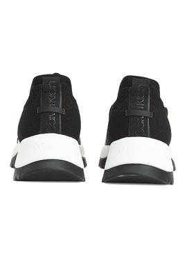 Zapatillas Calvin Klein Lace Up Negro para Mujer