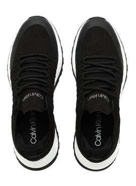 Zapatillas Calvin Klein Lace Up Negro para Mujer