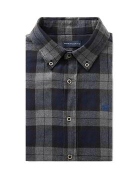 Camisa North Sails Flannel Marino para Hombre