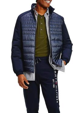 Cazadora Tommy Hilfiger Tech Mix Azul para Hombre