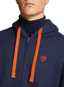 Sudadera North Sails Organic Azul para Hombre